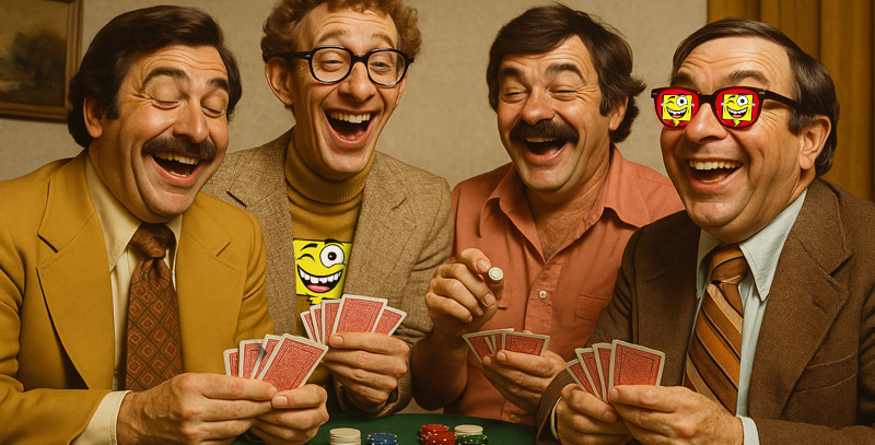 Pokeripöydän parhaat vitsit ja hupaisat pelitarinat | VitsienVitsit.fi