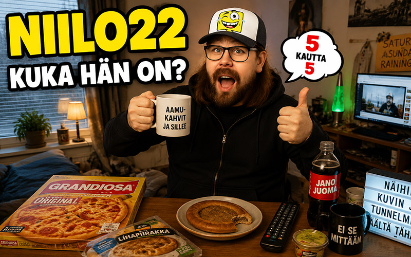 Niilo22 kuka hän on? Suomituben legendaarinen kulttihahmo ja meemikuningas | VitsienVitsit.fi